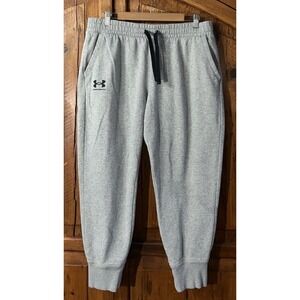 Women's Under Armour Rival Fleece Joggers 1356416 Sz XL Loose Fit Pockets